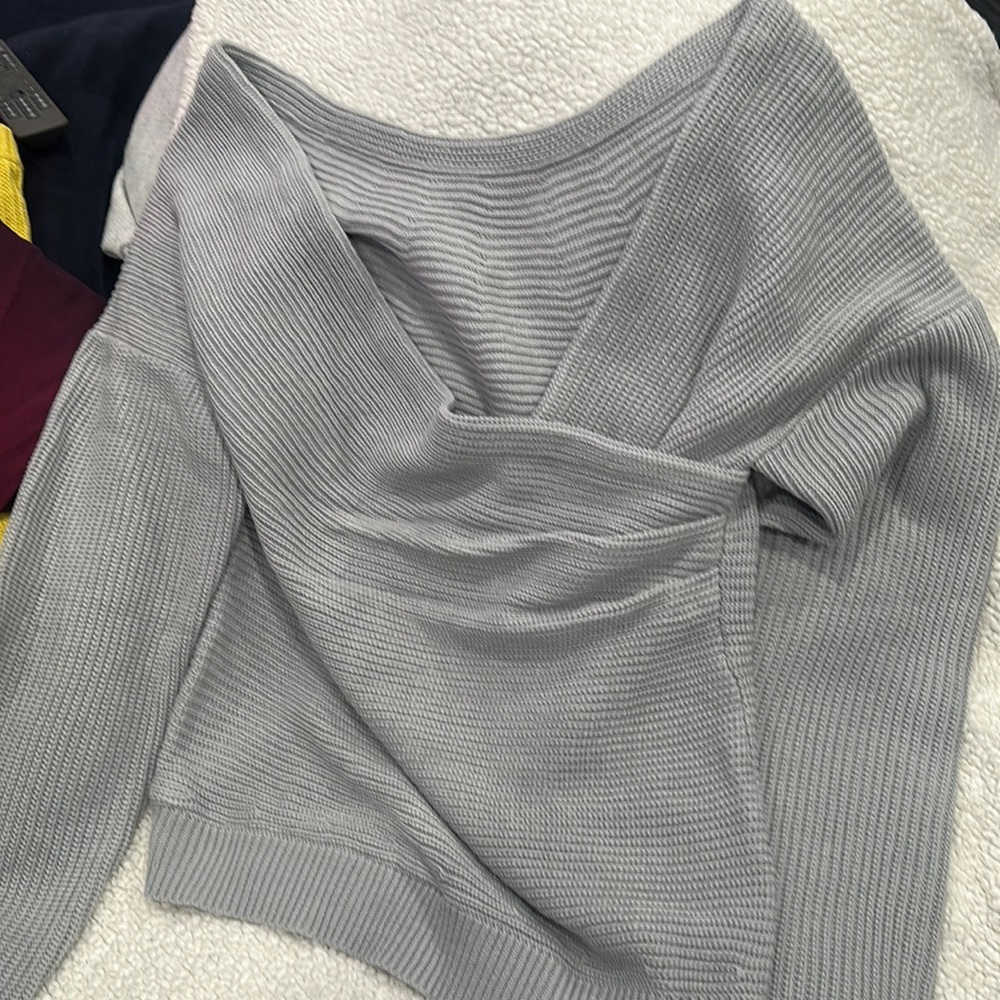 Grey sweater